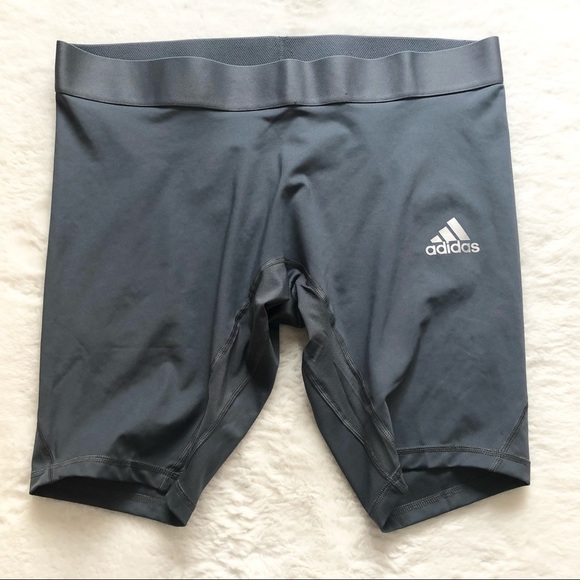 ADIDAS ALPHASKIN Compression Shorts Size XXL Workout Gym Active - Picture 2 of 8